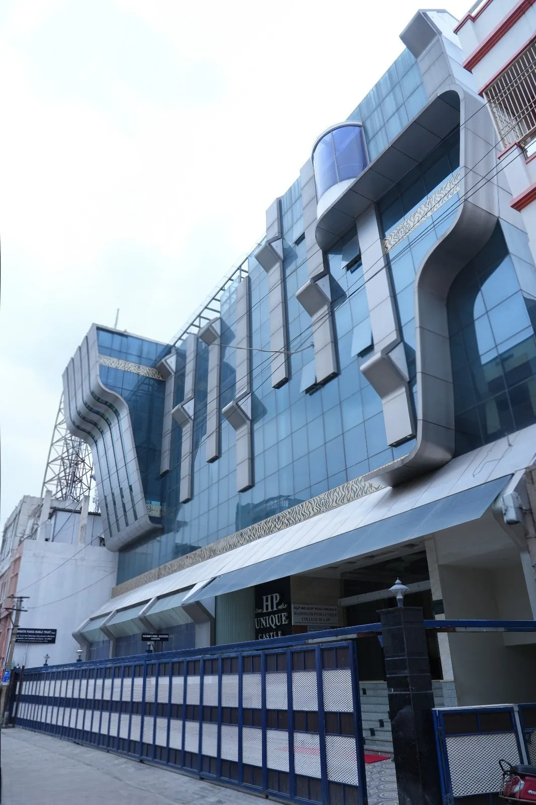 Hashmath Pasha Unique College of Law campus in Seshadripuram, Bengaluru